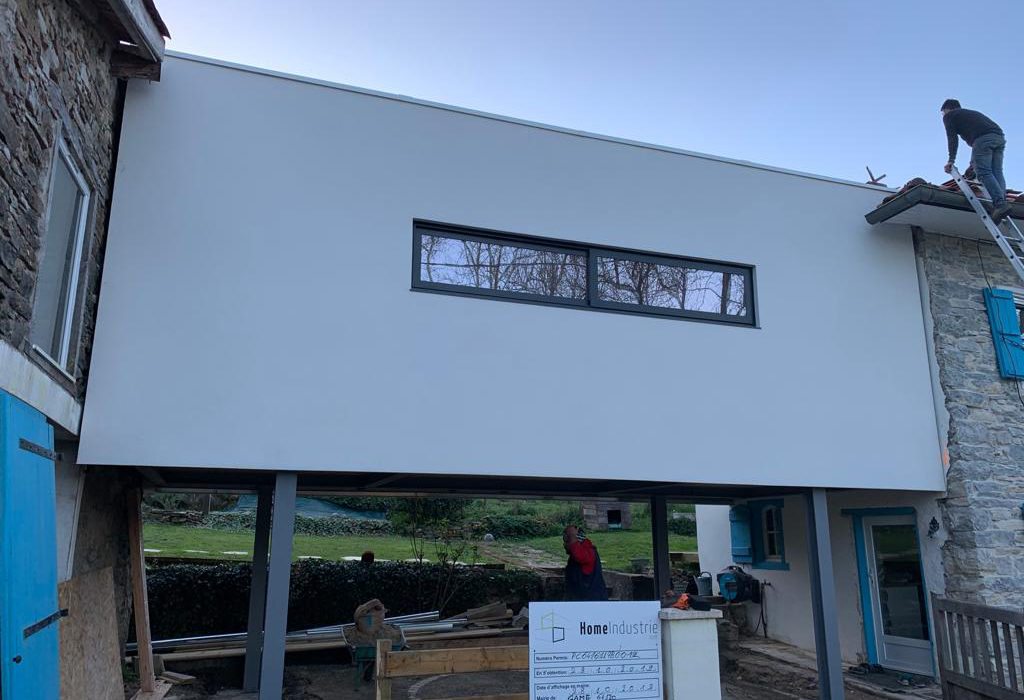 Construction Modulaire | Maison extérieur construction